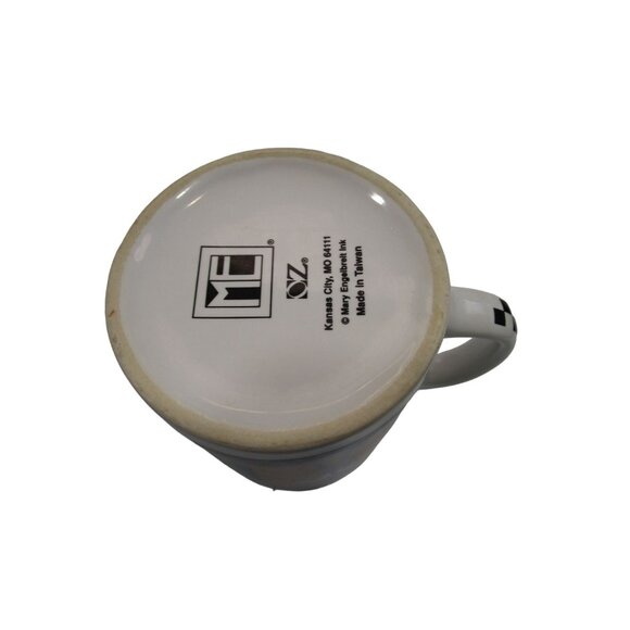 Heart in Hand Here Vintage Mug MK Ink Mary Englebreit GUC Flaw - Picture 9 of 9